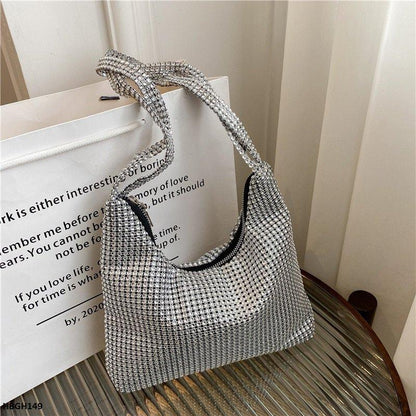 Rhinestones Clutch Bag