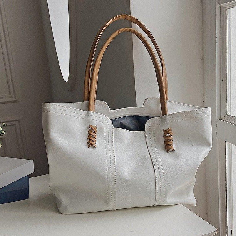 Cross Pattern Large Capacity Bag