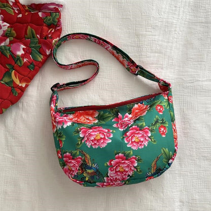 Designer Flower Printed Bag