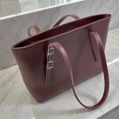 Dark Brown Vintage Tote Bag