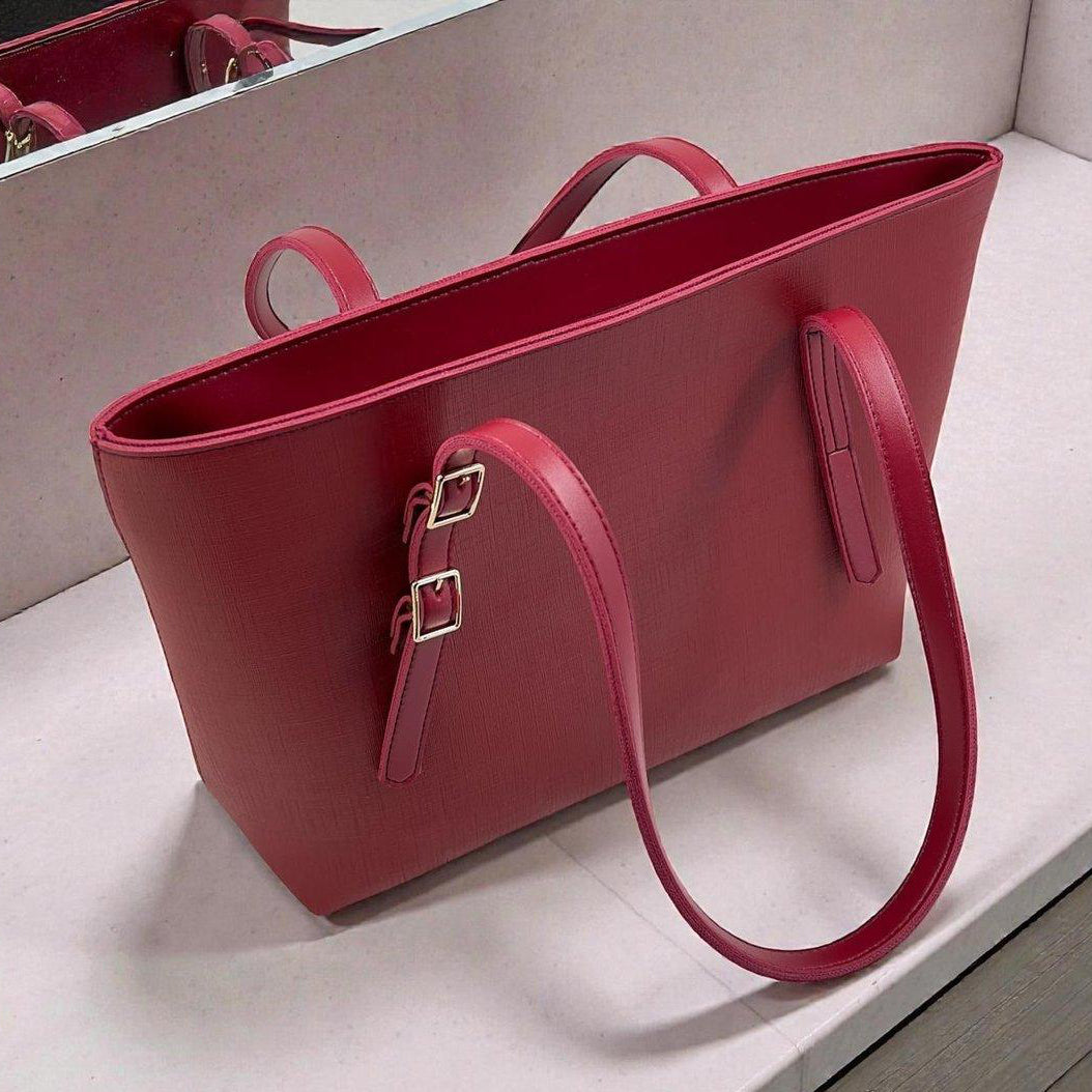 Maroon Vintage Tote Bag