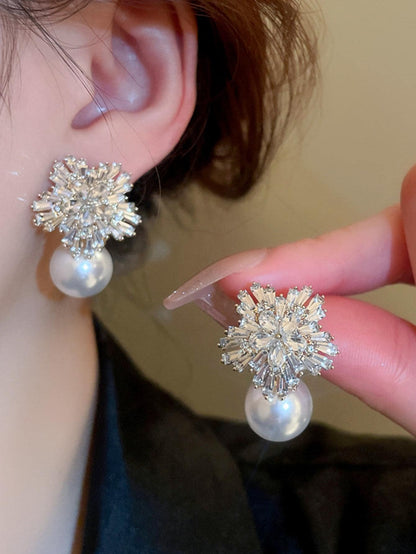 Emerald Pearly Flower Tops