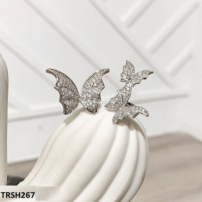 Adjustable Zirconia Butterfly Ring - Havenon Store