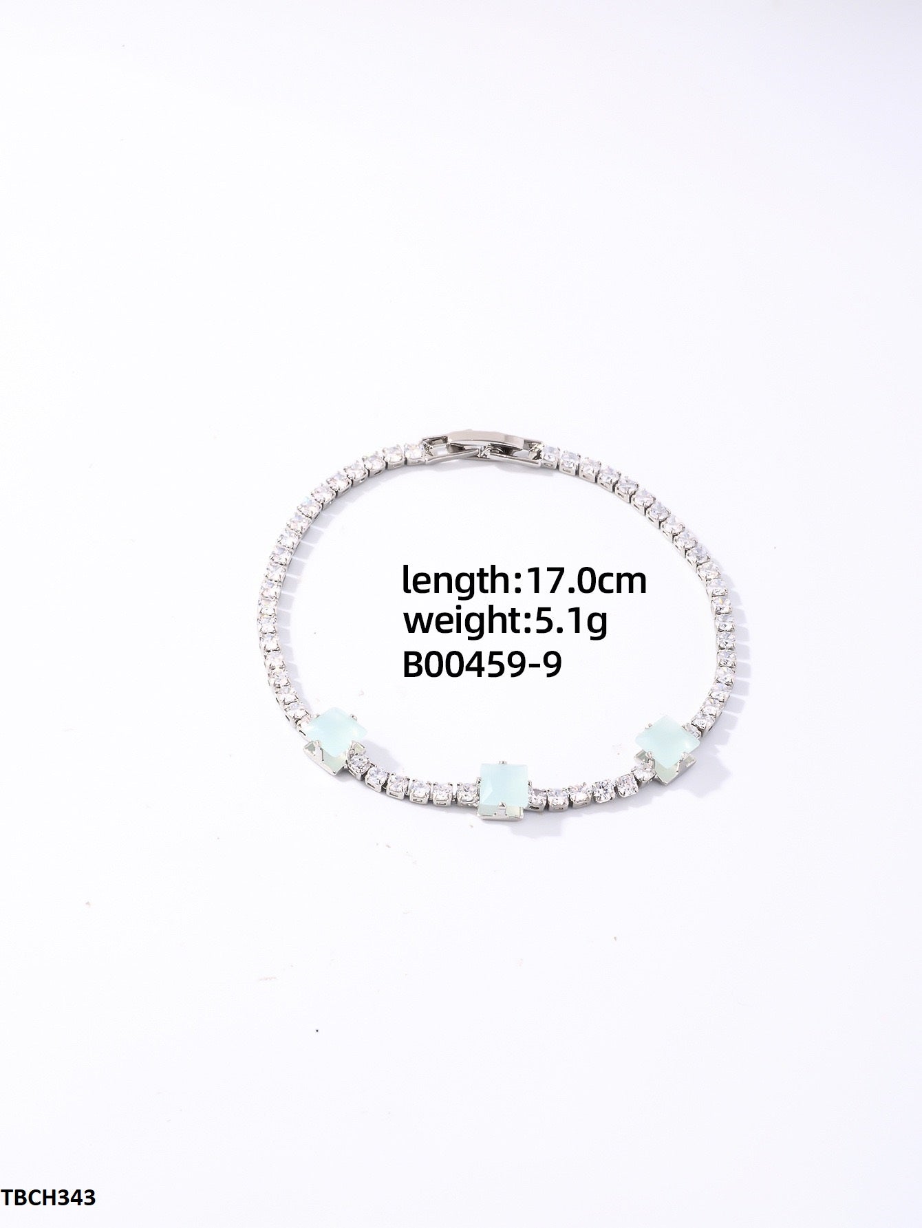 Lightweight Stainless Steel Layered Bracelet packaging. 