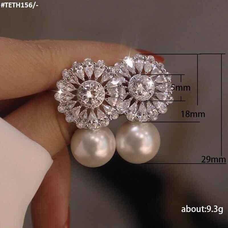 Baroque Pearl Drop Earrings - Havenon Store