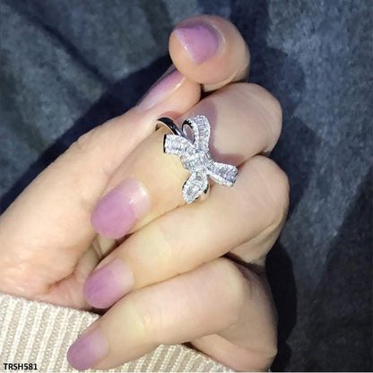 Zircon Bow Ring - Havenon Store