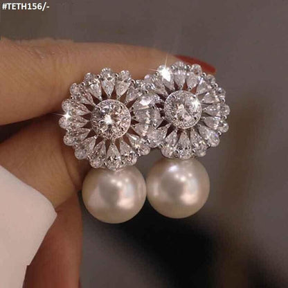 Baroque Pearl Drop Earrings - Havenon Store