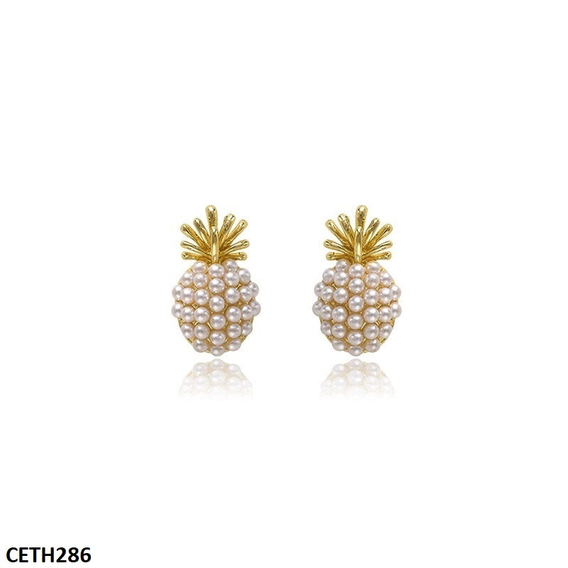 Pineapple-Shaped Earrings for Women  