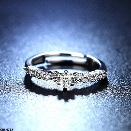 Sleek Zirconium studded Cathedral Ring - Havenon Store