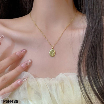 Stunning Electro Gold-Plated Pendant with Chain  