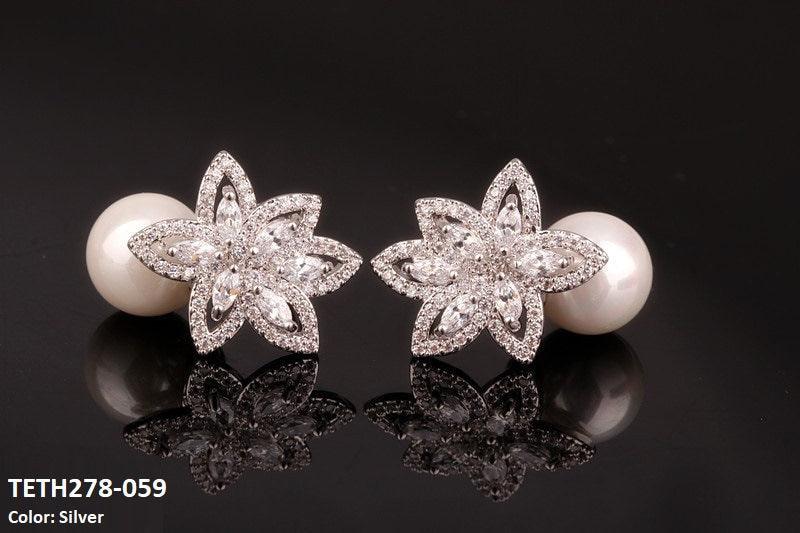 Stunning casual/formal Pearl Earring Studs  