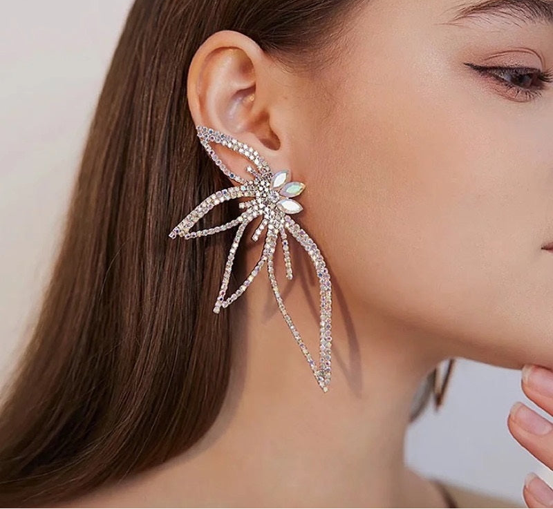 Stylish Pear Wings Tops Pair earrings  