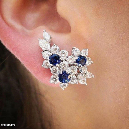 Sapphire Blossom Tops Pair