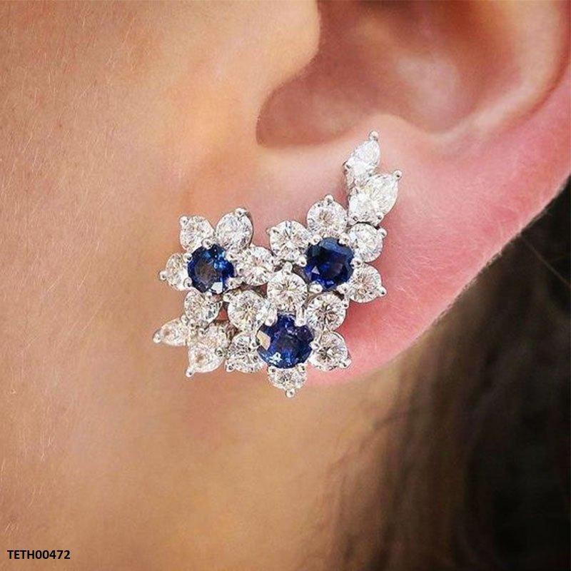 Sapphire Blossom Tops Pair