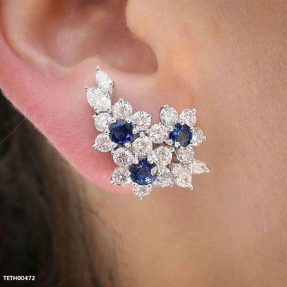 Sapphire Blossom Tops Pair