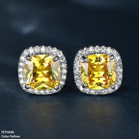 Topaz Zircon Cushion Tops