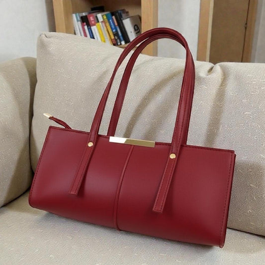 Maroon Rectangular Tote Bag