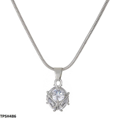 Zircon Square ball Pendant - Havenon Store