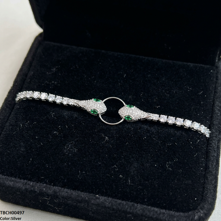 18K Serpent Bracelet Adjustable