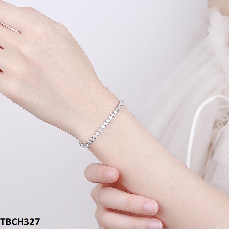 Zircon White Square Bracelet - Havenon Store