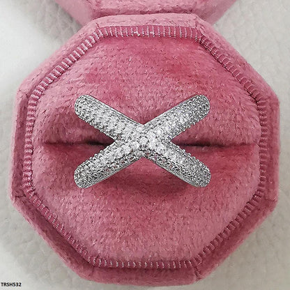 Adjustable Zircon Cross Ring - Havenon Store
