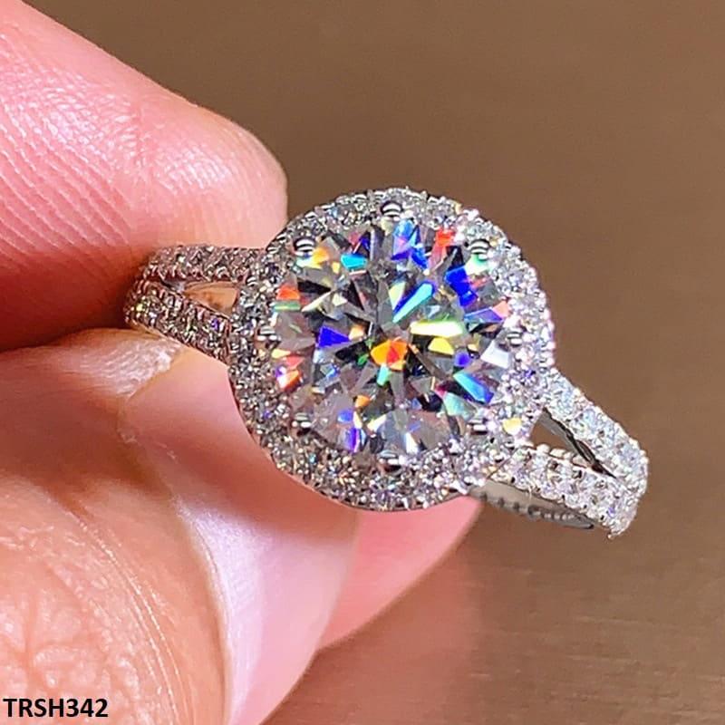 Cathedral Crystal Step Ring - Havenon Store