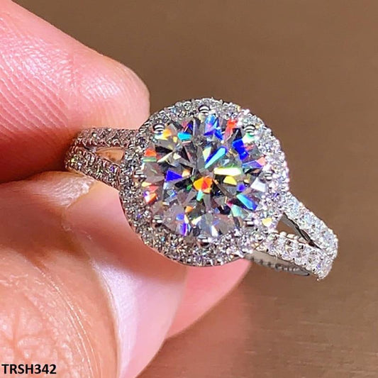 Cathedral Crystal Step Ring - Havenon Store
