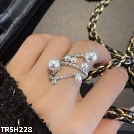 Galaxy Zircon Pearl Ring - Havenon Store