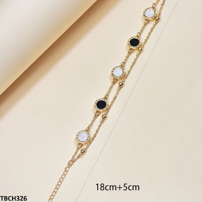Electro gold-plated circle bracelet  