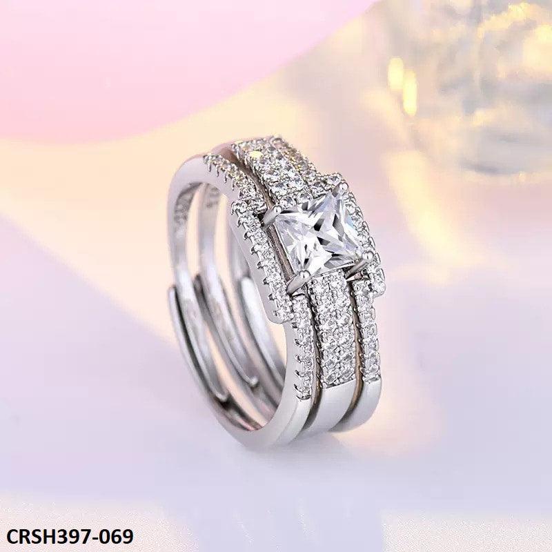 Adjustable Triple Zircon Ring - Havenon Store