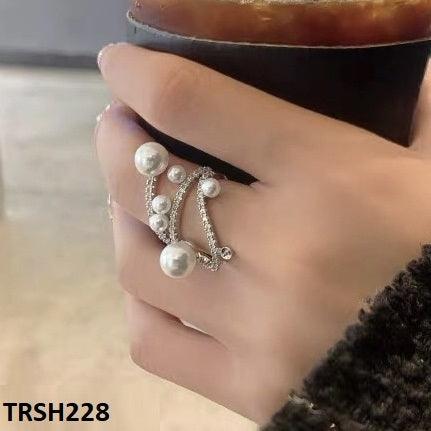 Galaxy Zircon Pearl Ring - Havenon Store