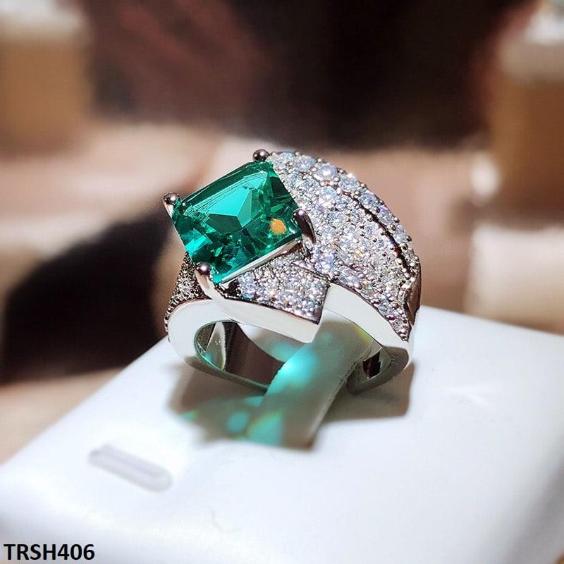 Jade Garden Adjustable Ring - Havenon Store