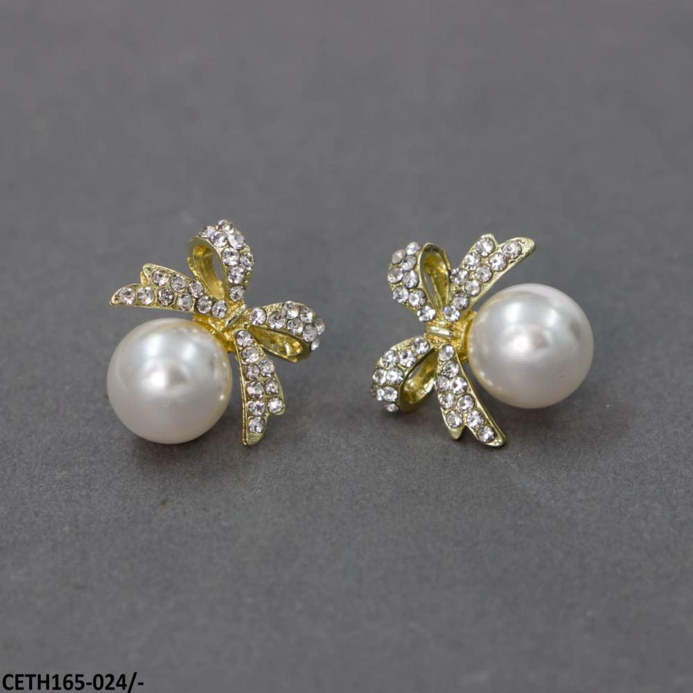 Bow Pearl Tops Pair - Havenon Store