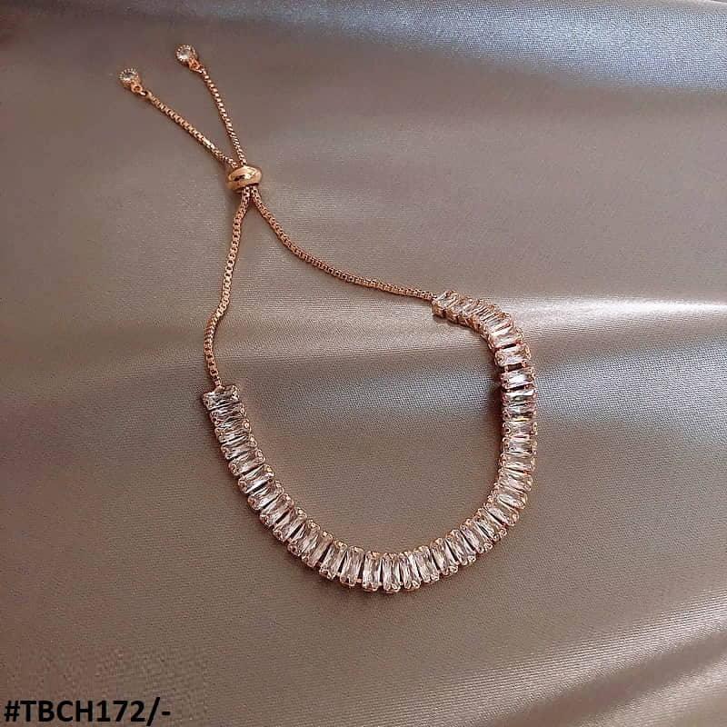 Baguette Joint Adjustable Hand Bracelet - Havenon Store