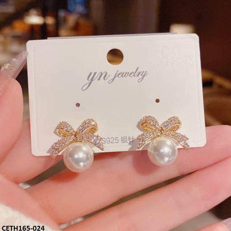 Bow Pearl Tops Pair - Havenon Store