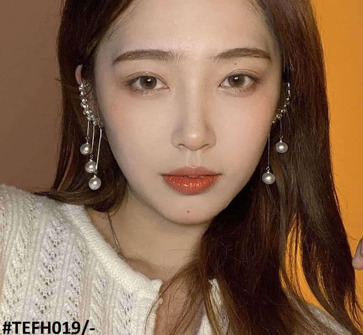 Drop Pearl Ear Cuffs Pair - Havenon Store