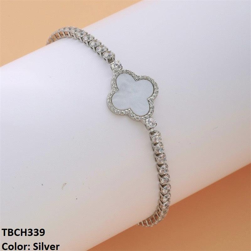 Zircon Clover Flower Bracelet - Havenon Store