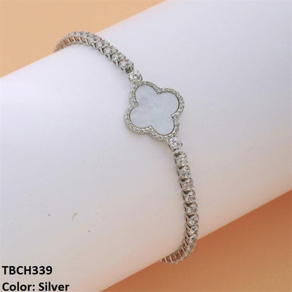 Zircon Clover Flower Bracelet - Havenon Store