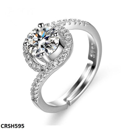 Silver Plated ZigZag Cathedral Ring - Havenon Store