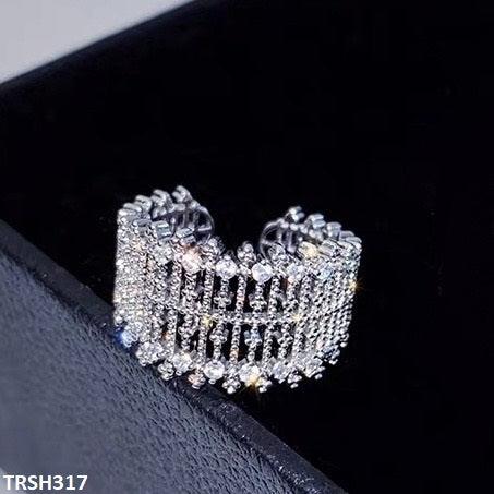 Zircon Cell Layered Adjustable Ring - Havenon Store