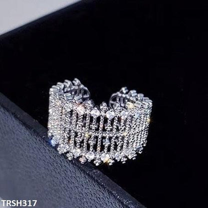 Zircon Cell Layered Adjustable Ring - Havenon Store