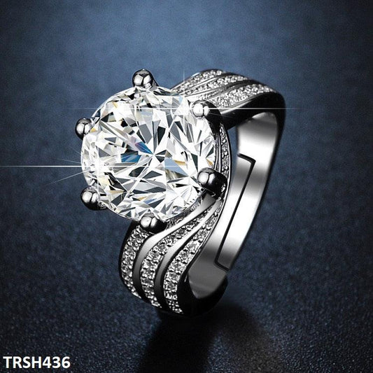 Zircon three layered Adjustable Ring - Havenon Store