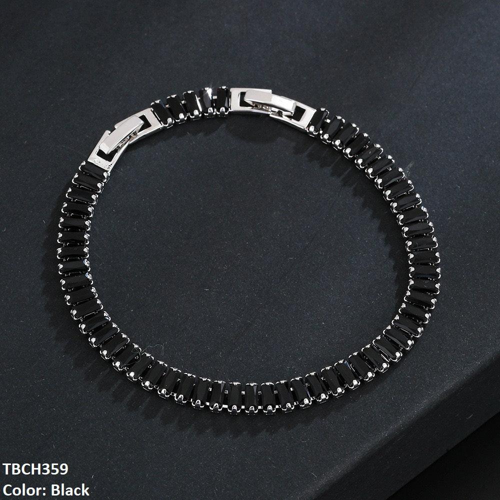 Zircon AA Link Rectangle Bracelet - Havenon Store