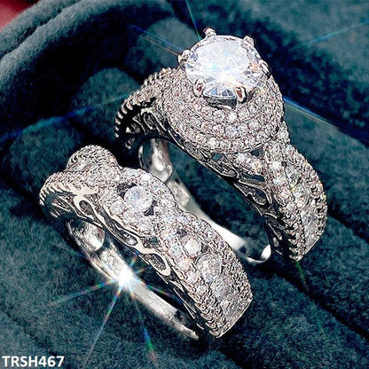 Queen Throne Zircon Rings - Havenon Store